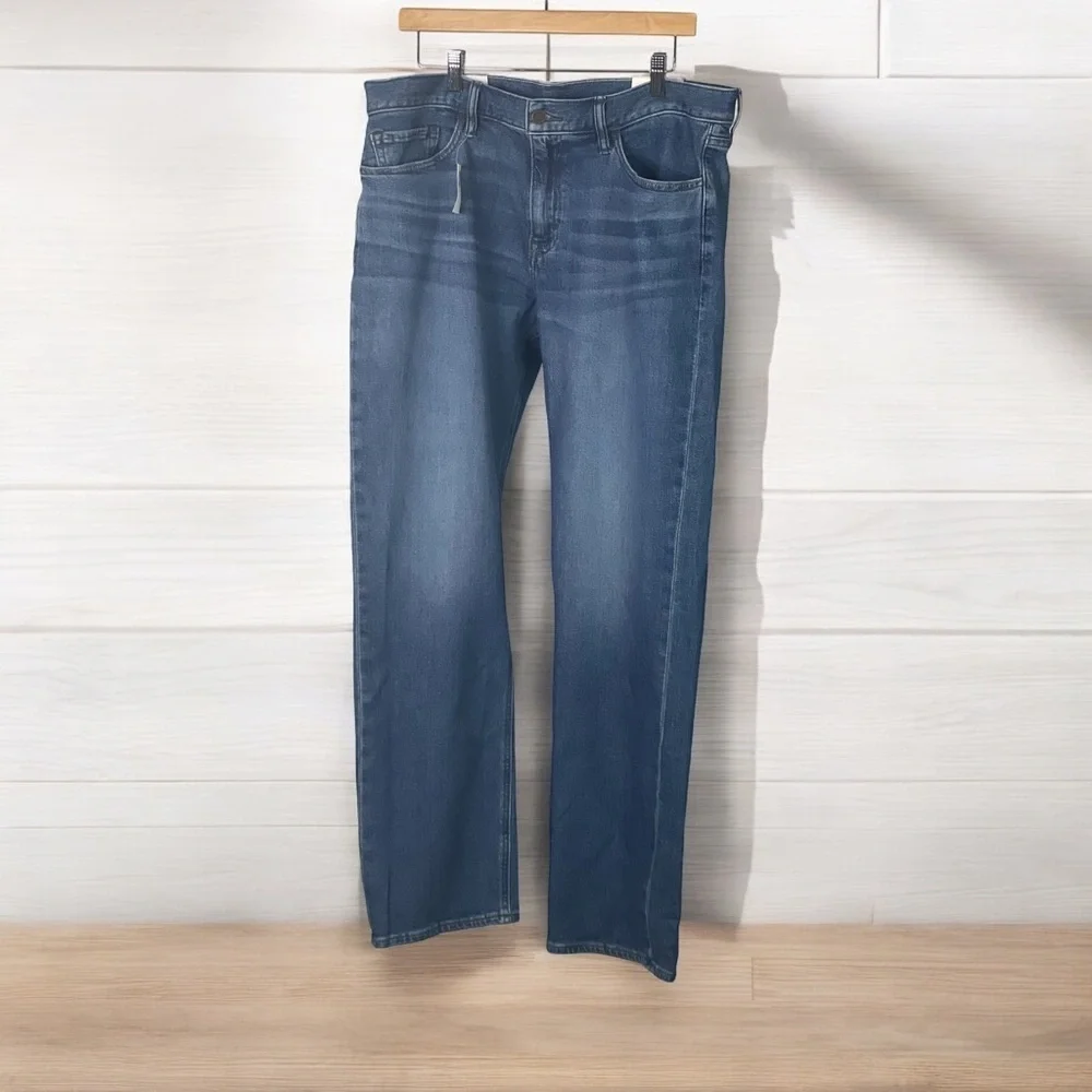 Banana Republic Straight Fit Jeans 36/32 - Picture 2 of 7